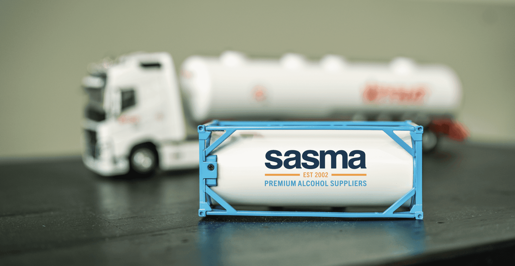 Camion-citerne ISO d'alcool Sasma